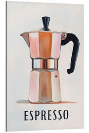 Alubild Espresso Mokka - Carina Artspace