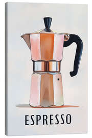 Leinwandbild Espresso Mokka - Carina Artspace