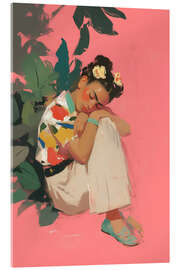 Acrylglasbild Süße Träume Frida - Carina Artspace