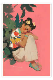 Wandbild Süße Träume Frida - Carina Artspace