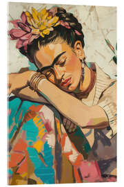 Acrylglasbild Fridas Traumlandschaft - Carina Artspace