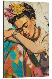 Tableau en aluminium Frida's Dream Landscape - Carina Artspace