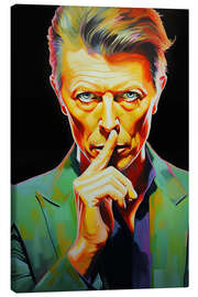 Canvas print David Bowie, Eternal Star - Carina Artspace