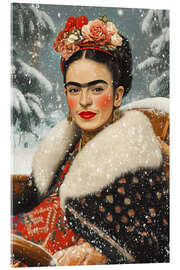 Acrylic print Frida’s Winterzauber - Carina Artspace