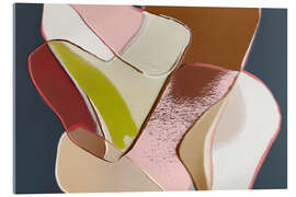 Tableau en verre acrylique Harmony of forms - Carina Artspace