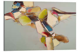 Alubild Abstrakte Ruhe im Fluss - Carina Artspace