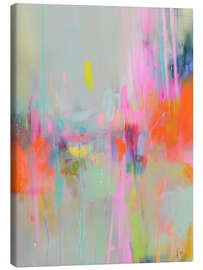 Leinwandbild Urbaner Neonstrom - Carina Artspace