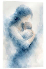 Acrylglasbild Intimer Moment mütterlicher Liebe - Natalie Bruns