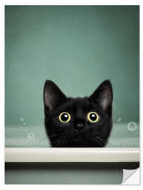 Sticker mural Purrfect Bath - DejaReve