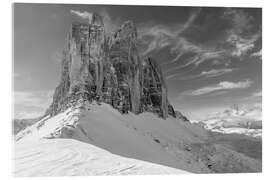 Acrylic print Three Peaks in the Sexten Dolomites, South Tyrol - Christian Müringer