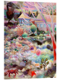 Acrylglasbild Eine Krabbe ist entkommen - Josh Byer