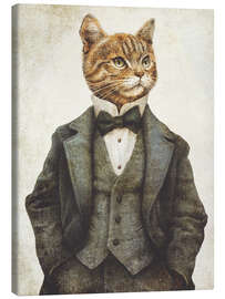 Leinwandbild Mr The Cat - Mike Koubou