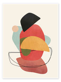 Poster Moderne abstrakte Kunst - Branka Kodžoman