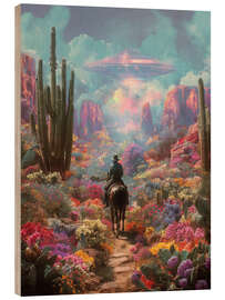Holzbild Ein Western-Traum - DejaReve