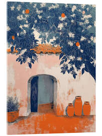 Quadro em acrílico Oranges in the air - DejaReve