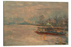 Alubild Alsterdampfer auf der Außenalster - Ernst Eitner