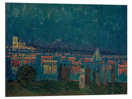 Alubild Lampionkorso auf der Außenalster - Ernst Eitner