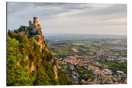 Aluminium print San Marino - Rainer Mirau