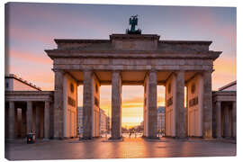 Canvas print Brandenburg Gate - Rainer Mirau