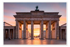 Wandbild Brandenburger Tor - Rainer Mirau