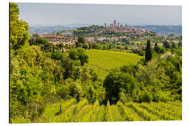 Aluminium print Montepulciano - Rainer Mirau