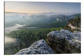Aluminium print Saxon Switzerland III - Rainer Mirau