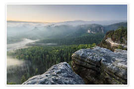 Wandbild Sächsische Schweiz III - Rainer Mirau