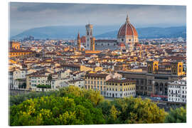 Acrylglasbild Der Dom von Florenz - Rainer Mirau
