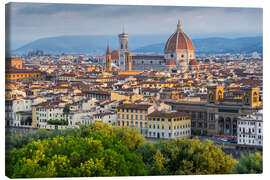 Leinwandbild Der Dom von Florenz - Rainer Mirau