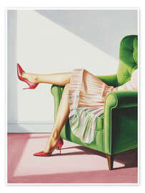 Poster Chilling in the sun