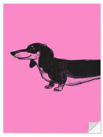 Wall sticker Dachshund I
