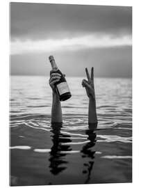Acrylglasbild Seaside champagne - Andreas Magnusson
