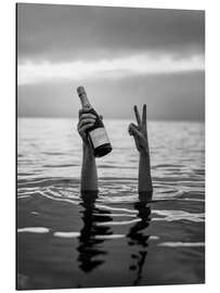 Alubild Seaside champagne - Andreas Magnusson