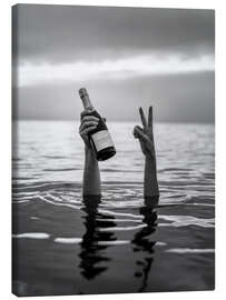 Leinwandbild Seaside champagne - Andreas Magnusson