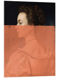 Acrylglasbild Modern Portrait - The Art Concept