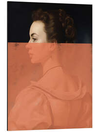 Print på aluminium Modern Portrait - The Art Concept