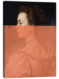 Tableau sur toile Modern Portrait - The Art Concept