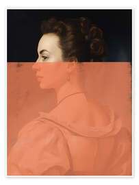 Wandbild Modern Portrait - The Art Concept