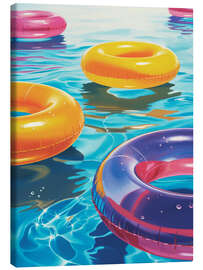 Leinwandbild Schwimmringe - Andreas Magnusson