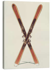 Leinwandbild Holzski - Andreas Magnusson