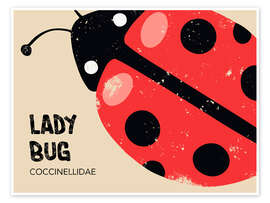 Wandbild Lady Bug - Andreas Magnusson