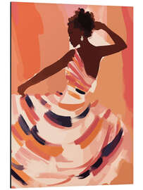 Aluminium print Silhouette of a Dancing Queen - Andreas Magnusson