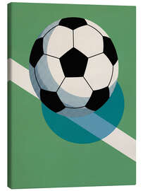 Canvas print A football like back then - Andreas Magnusson