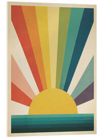 Acrylglasbild Bunter Sonnenaufgang - Andreas Magnusson