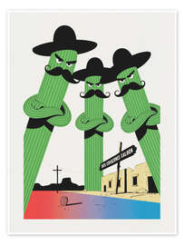 Wandbild Dos Corazones Saloon - Andreas Magnusson