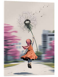 Quadro em acrílico Dandelion Flight - Andreas Magnusson