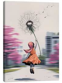 Leinwandbild Löwenzahnflug - Andreas Magnusson