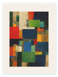 Wandbild Painted Blocks - Andreas Magnusson