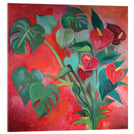 Acrylic print My plants