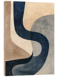 Holzbild Fluid Curves